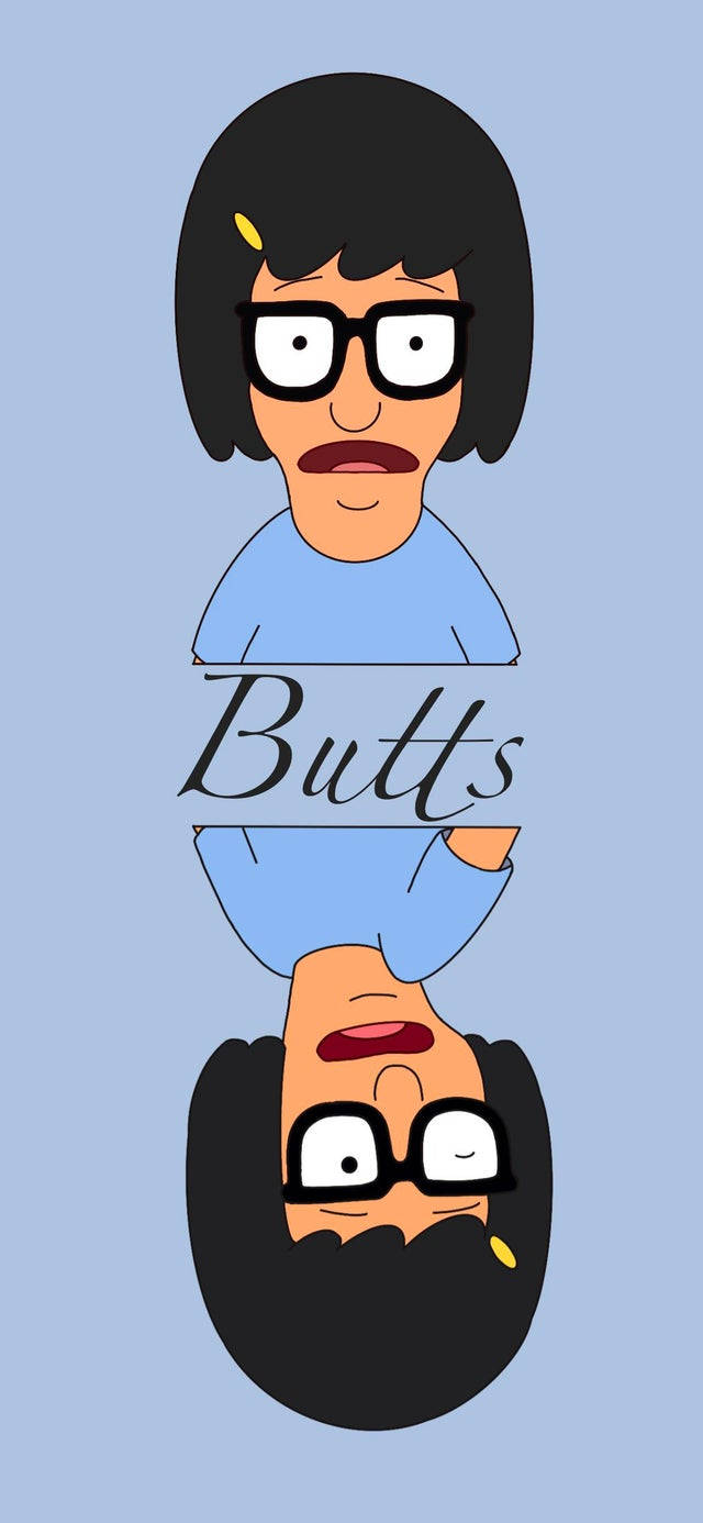 Bobs Burgers Tina And Butts Wallpaper