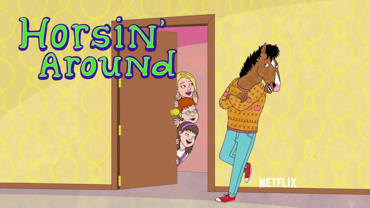 Bojack Horseman Is Ready To Horsin' Around Wallpaper