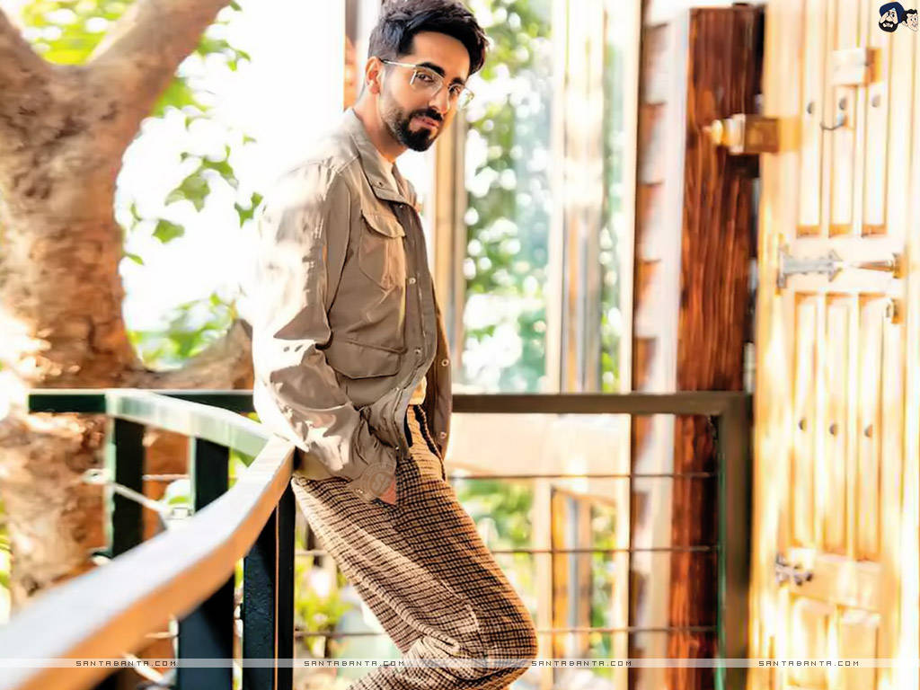 Bollywood's Versatile Actor Ayushmann Khurrana Exclusive Portrait Wallpaper