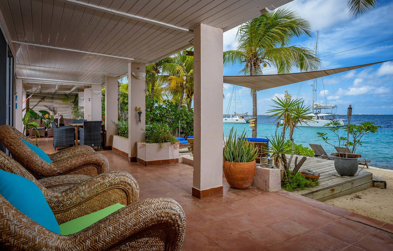 Bonaire Rest House Wallpaper