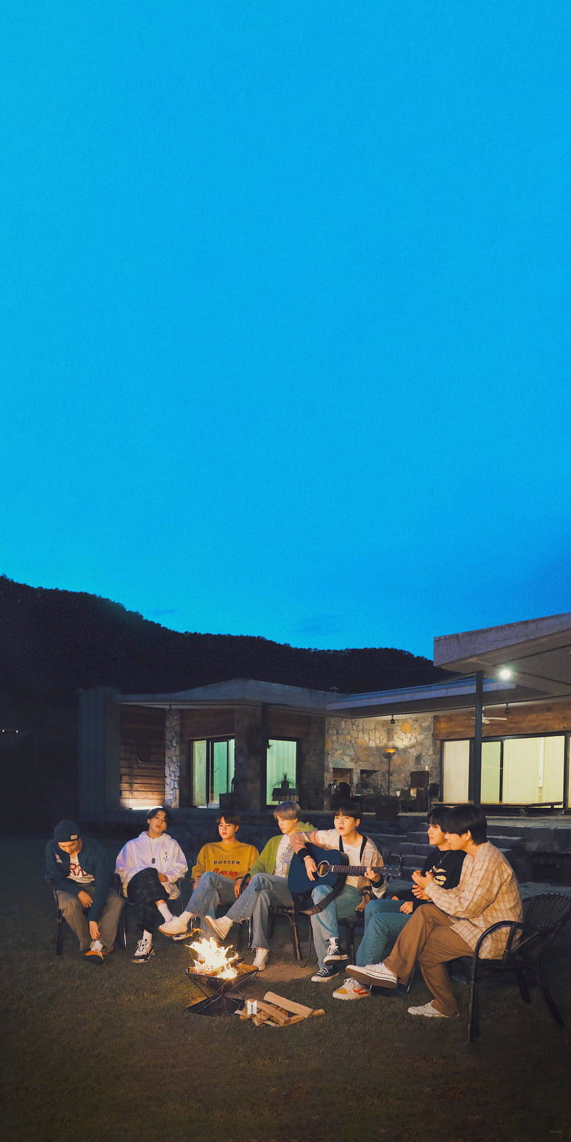 Bonfire Bts Cute Aesthetic Wallpaper