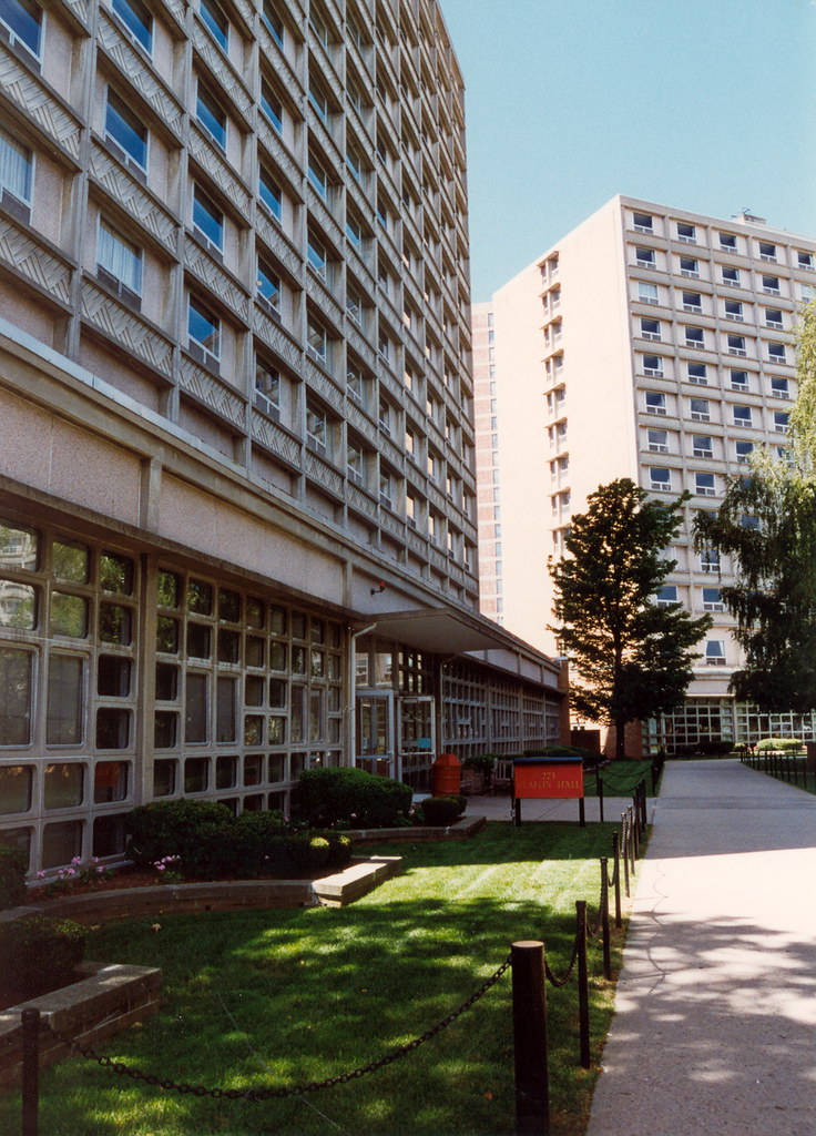 Boston University Student Village Buildings Wallpaper