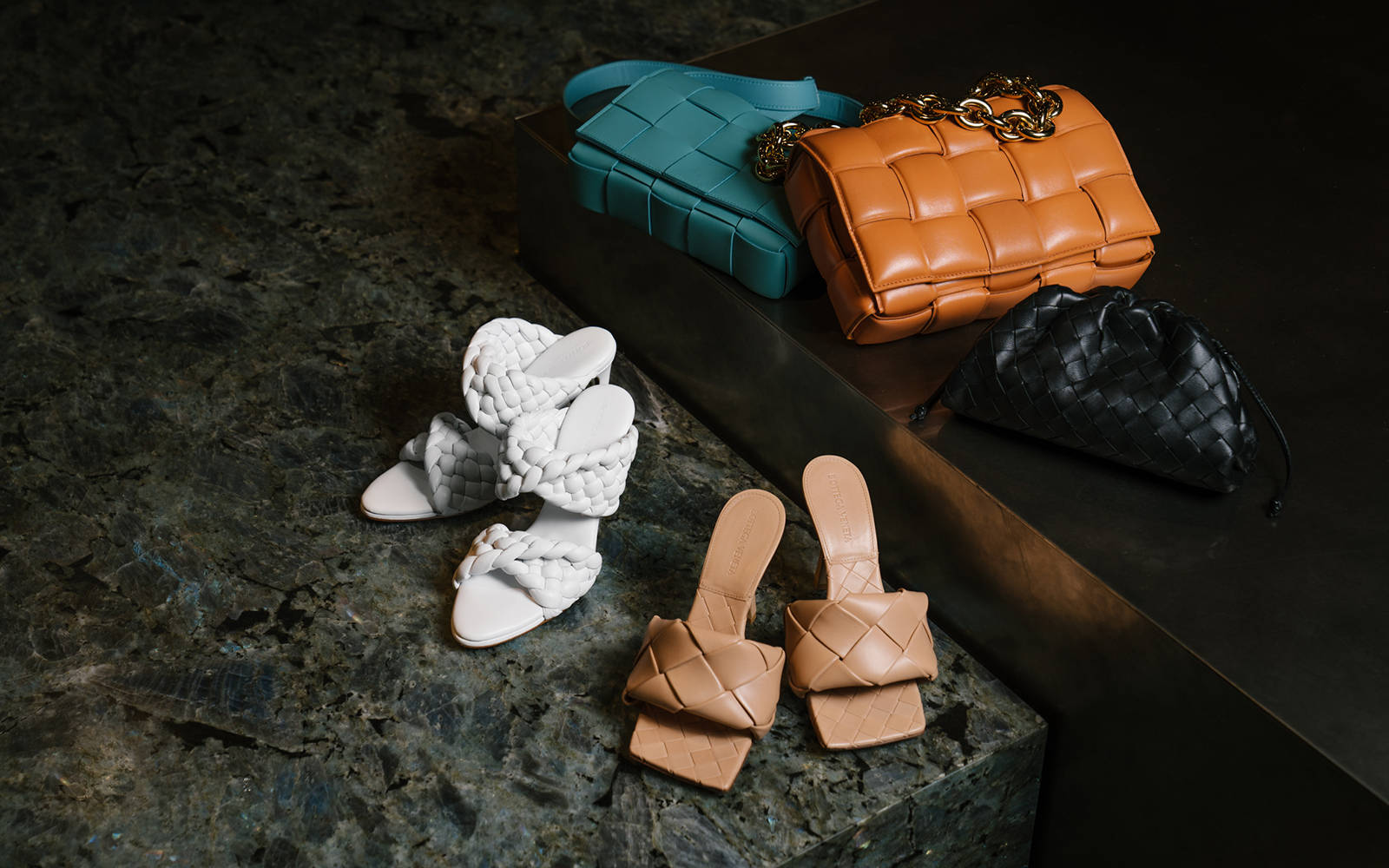 Bottega Veneta Bags And Sandals Wallpaper