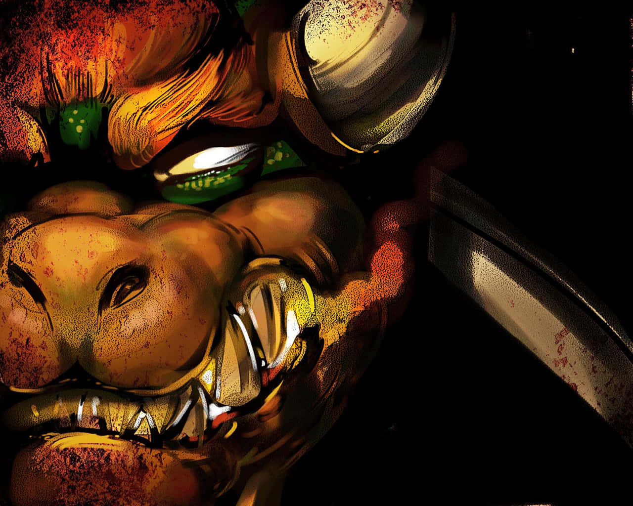 Bowser, The Powerful King Koopa Wallpaper