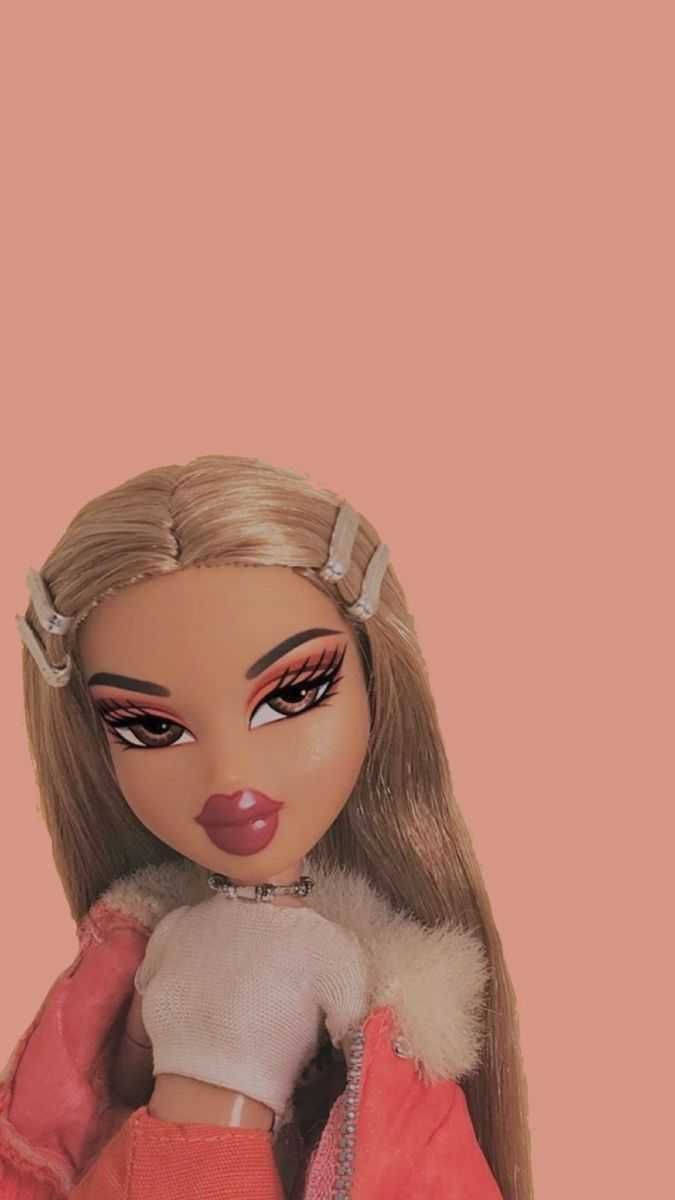 Bratz Dolls Cute Peach Wallpaper