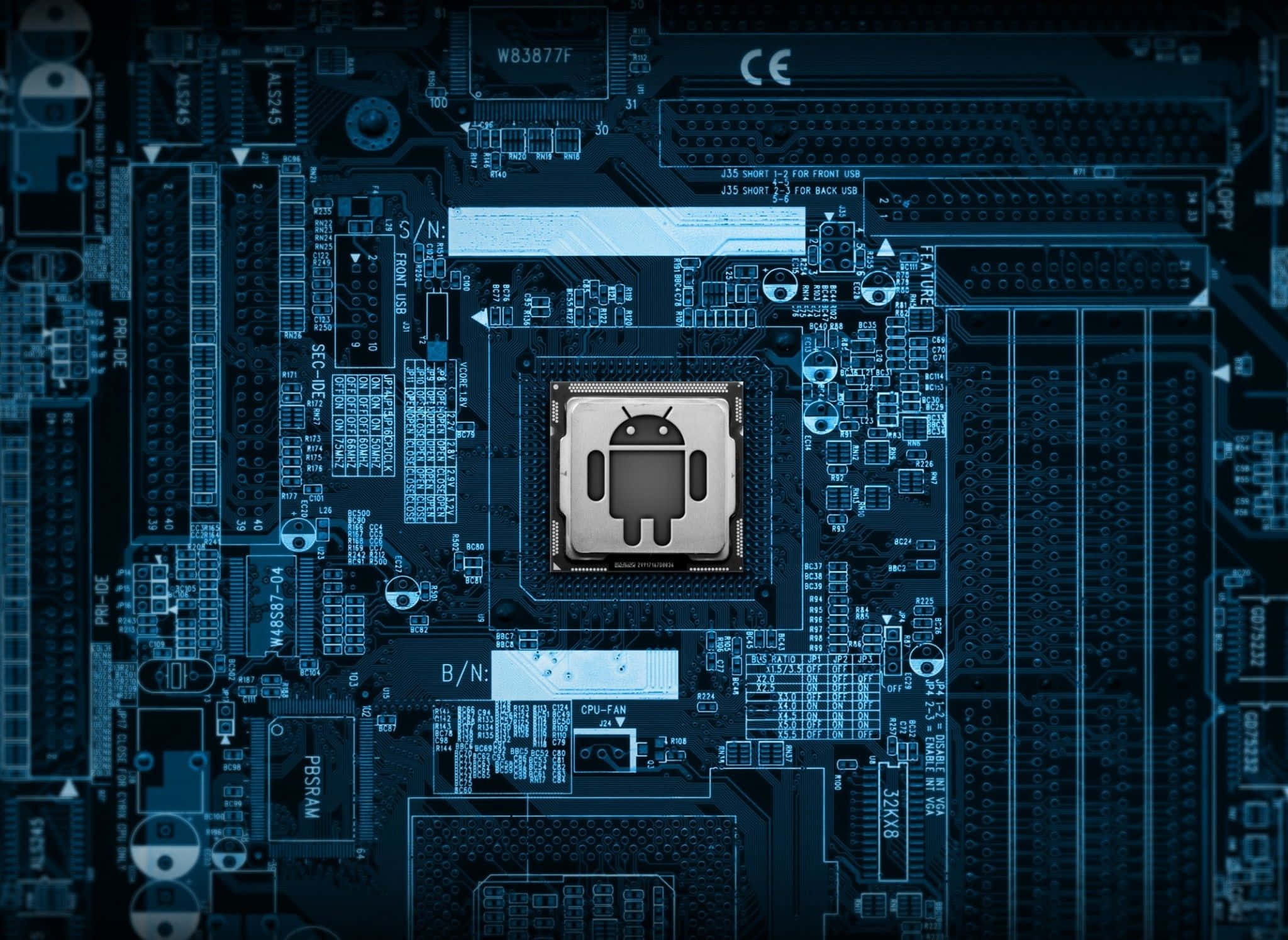 Breaking Barriers | The Future Of Android Computers Wallpaper