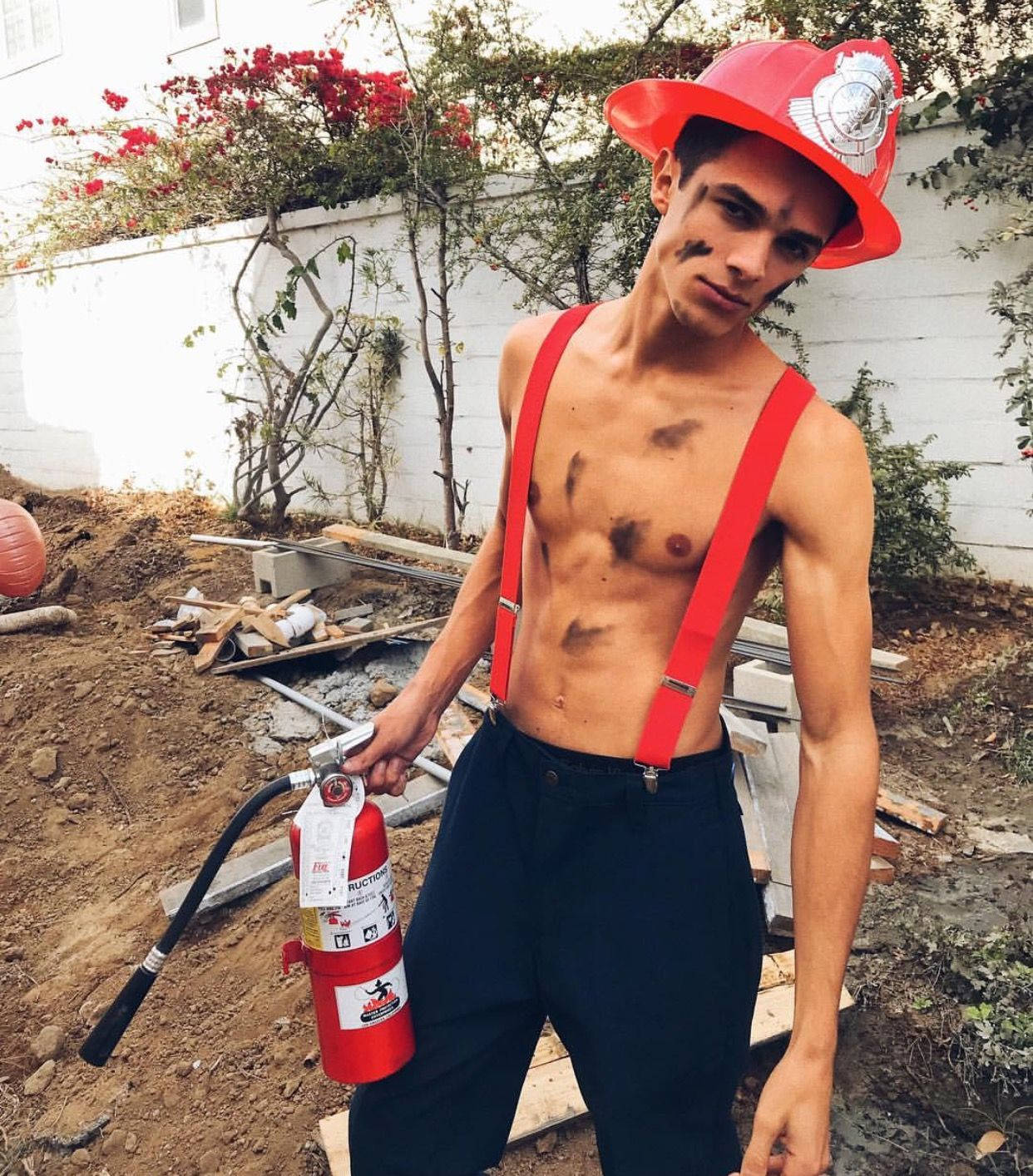 Brent Rivera Fireman Wallpaper