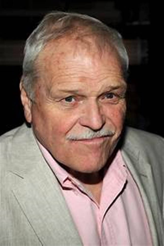 Brian Dennehy Pink And Gray Wallpaper