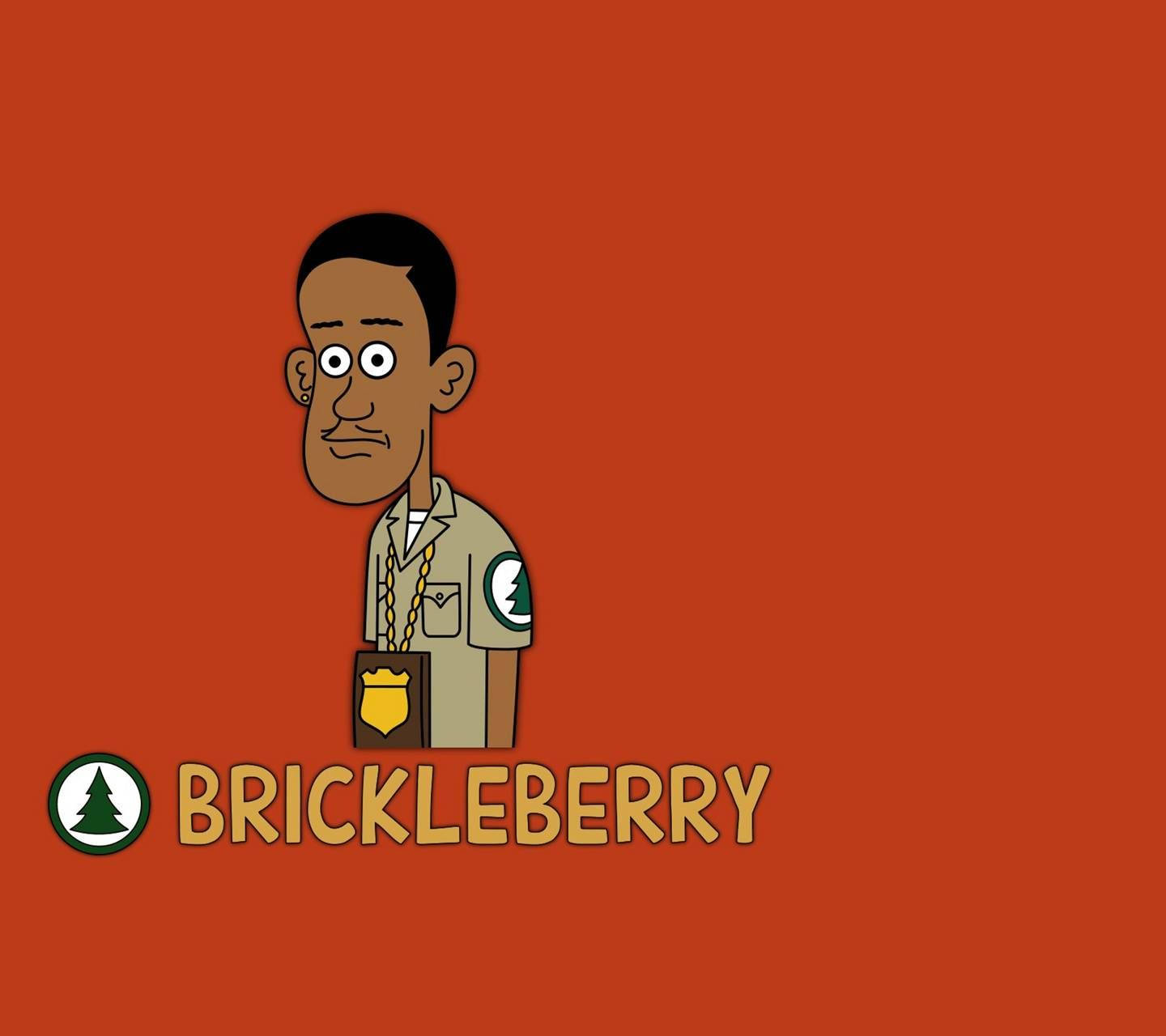 Brickleberry Denzel Red Wallpaper