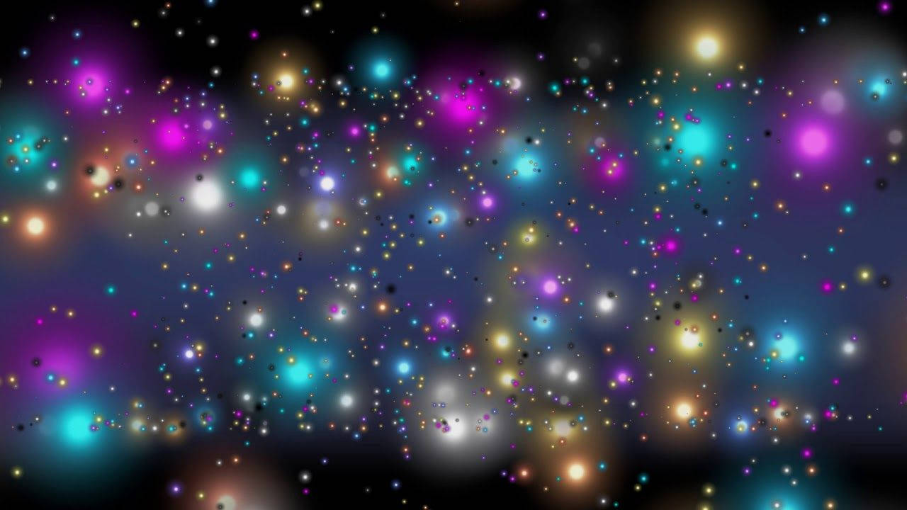 Bright Dots Of Lively Animation Wallpaper