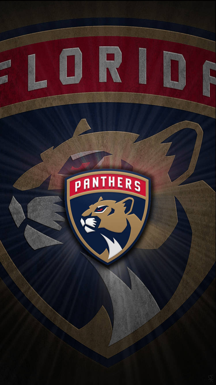 Bright Florida Panthers Iphone Wallpaper