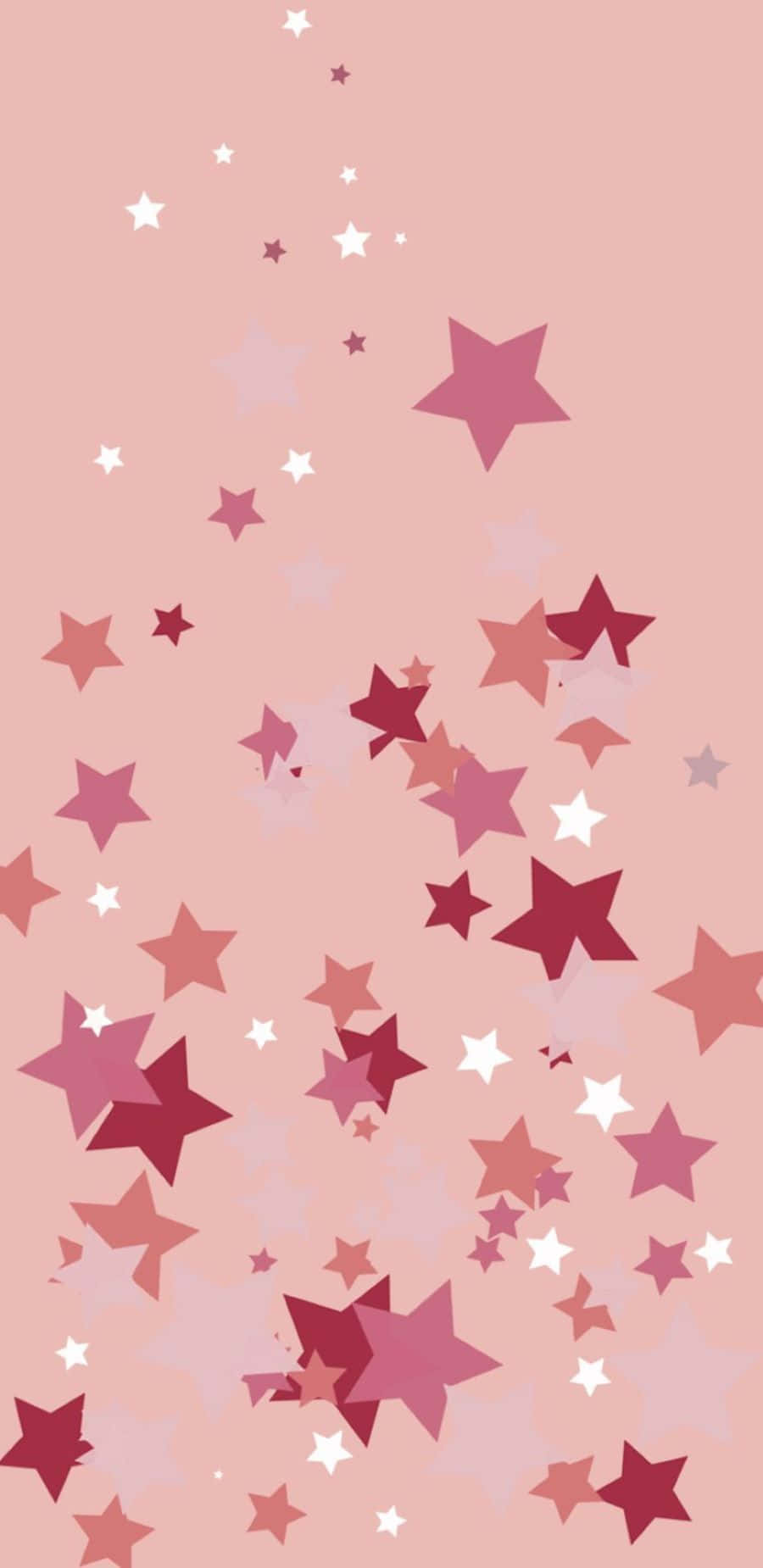 Brighten Up Your Bedroom With This Aesthetic Star Wallpaper! Wallpaper