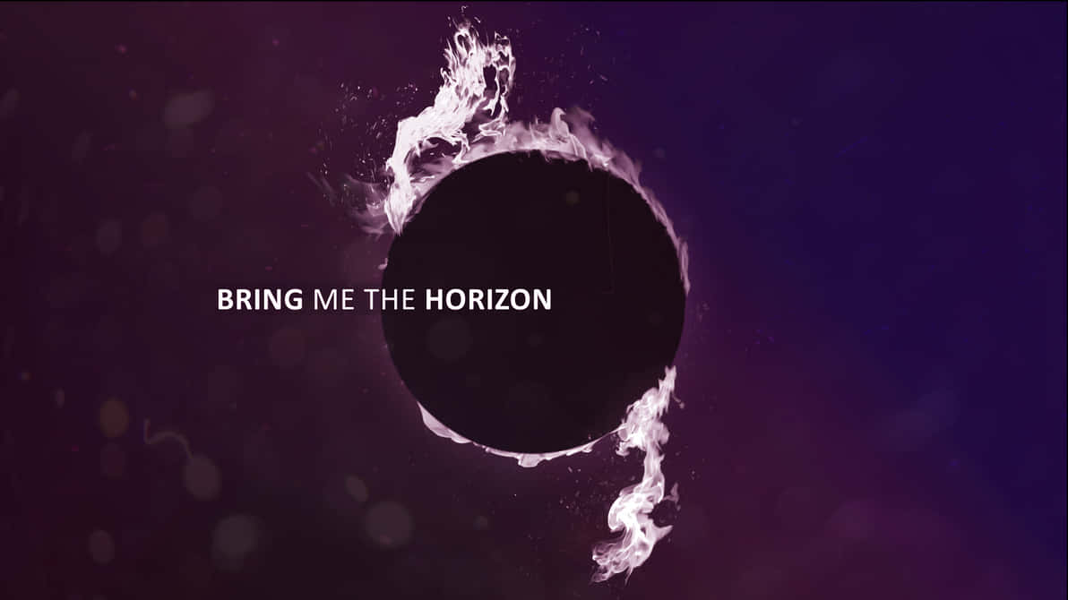 Bring Me The Horizon Smoke Ring Graphic Wallpaper