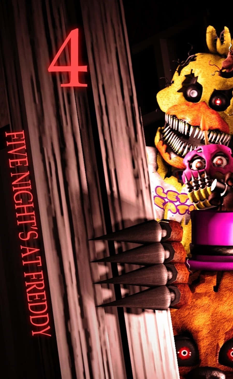 Bring The Adventure Of Five Nights At Freddys Home Wallpaper