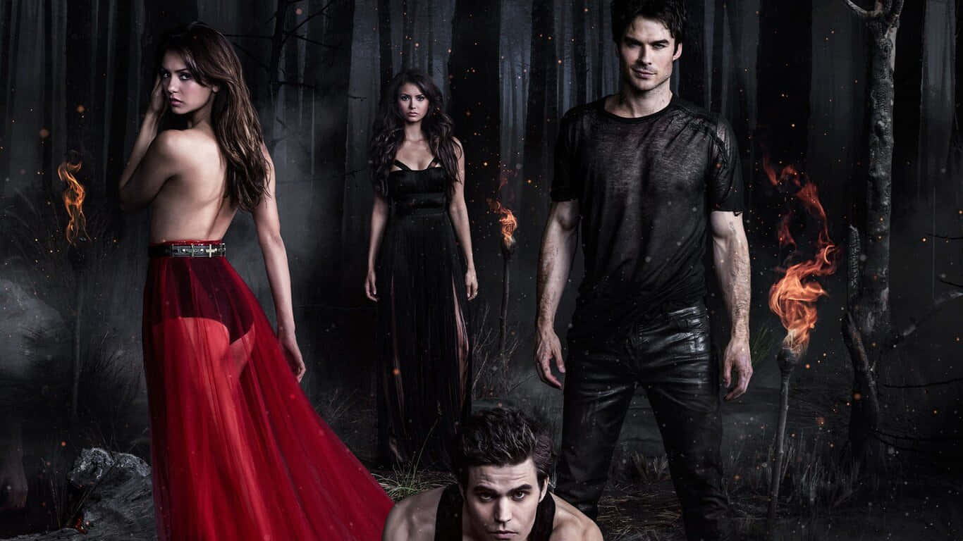 Bring The Mystic Of Vampire Diaries To Your Desktop Wallpaper