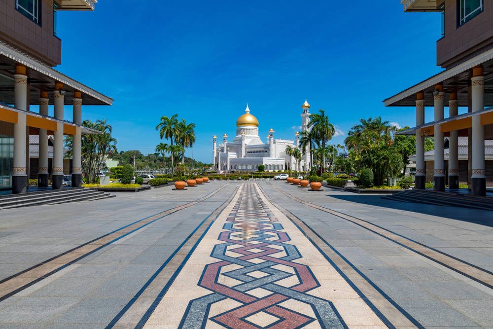 Brunei Colorful Road Wallpaper