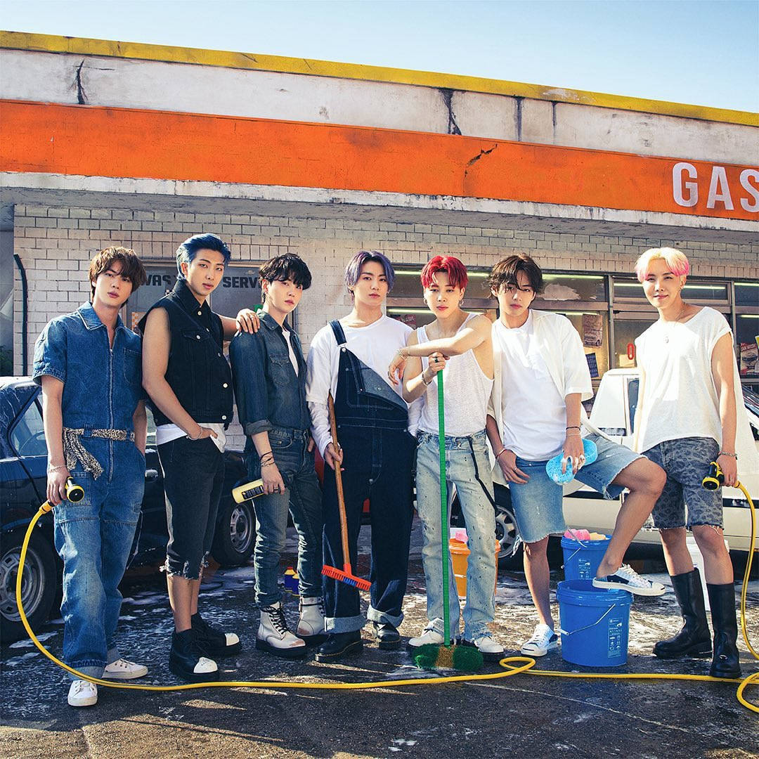 Bts Butter Group Hoses Wallpaper