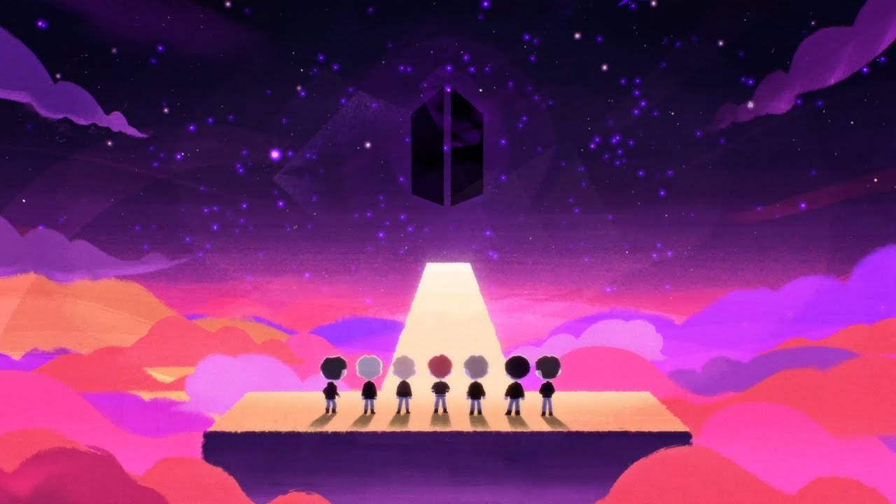 Bts Chibi Stage Wallpaper