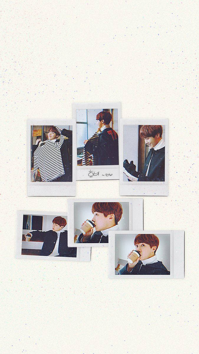 Bts J-hope Polaroids Wallpaper