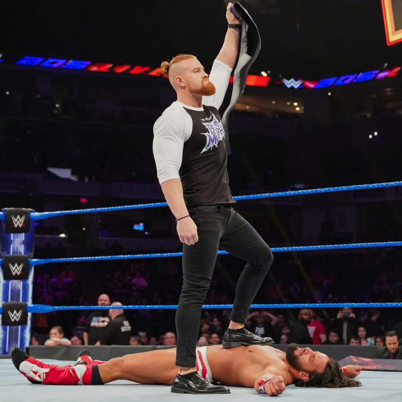 Buddy Murphy Vs. Tony Nese Wwe 205 Wallpaper