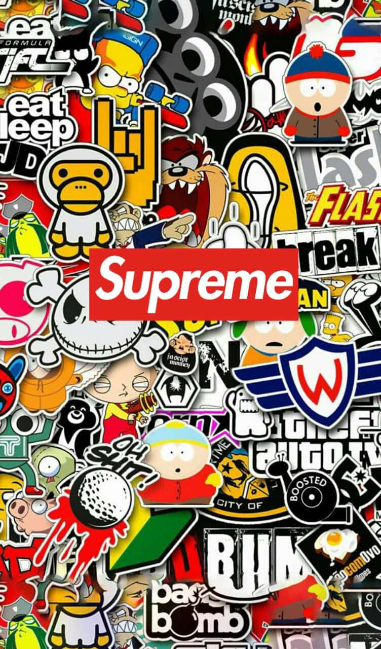 Bugs Bunny With Supreme Style. Wallpaper