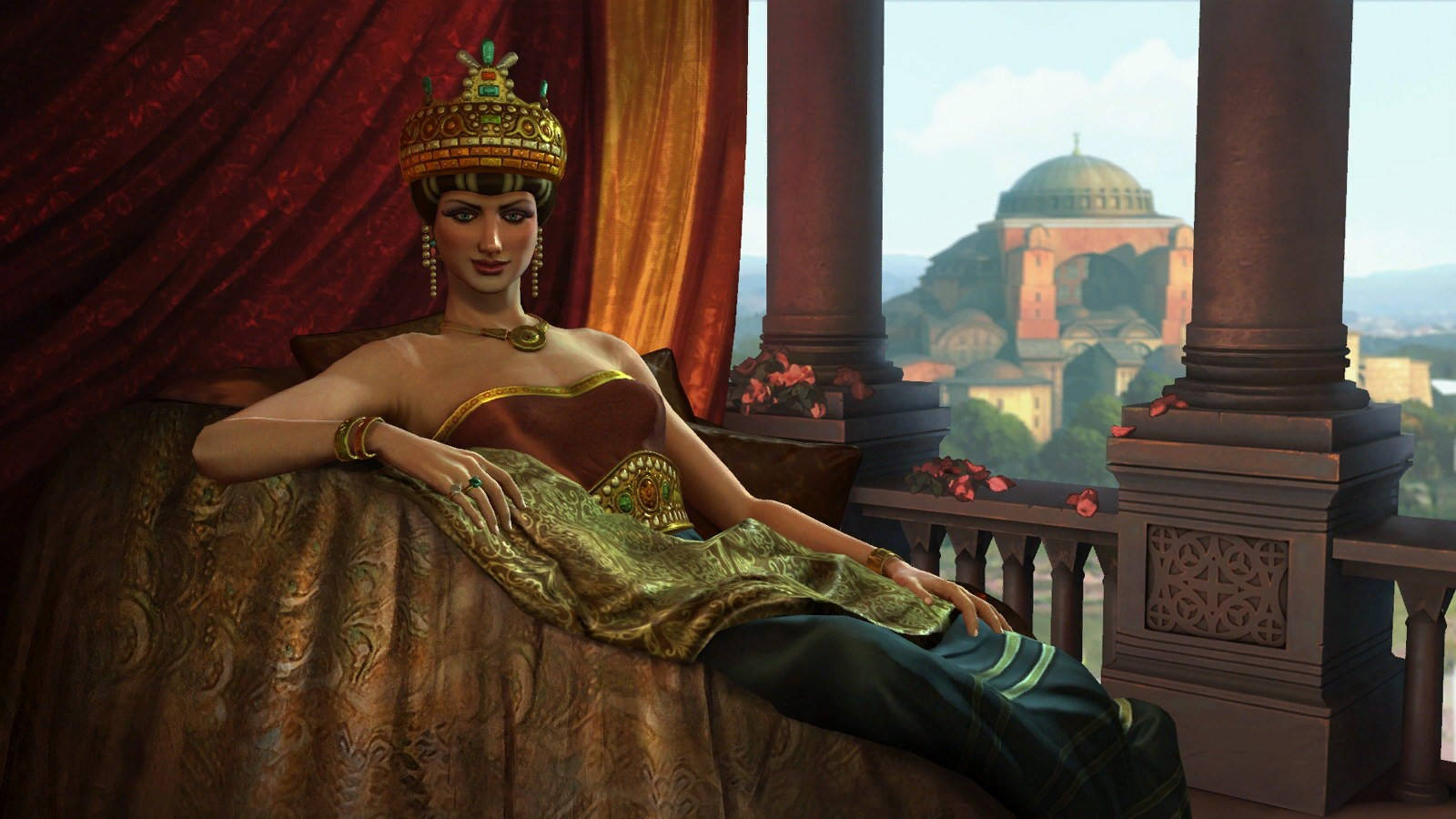 Byzantine Theodora Civilization 5 Wallpaper