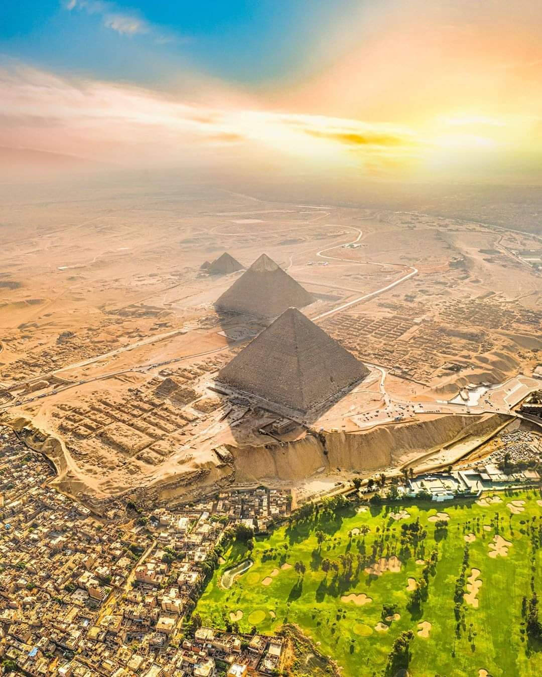 Cairo Egyptian Pyramid Landscape Wallpaper