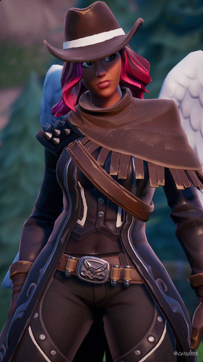 Calamity Fortnite Angel Wings Wallpaper