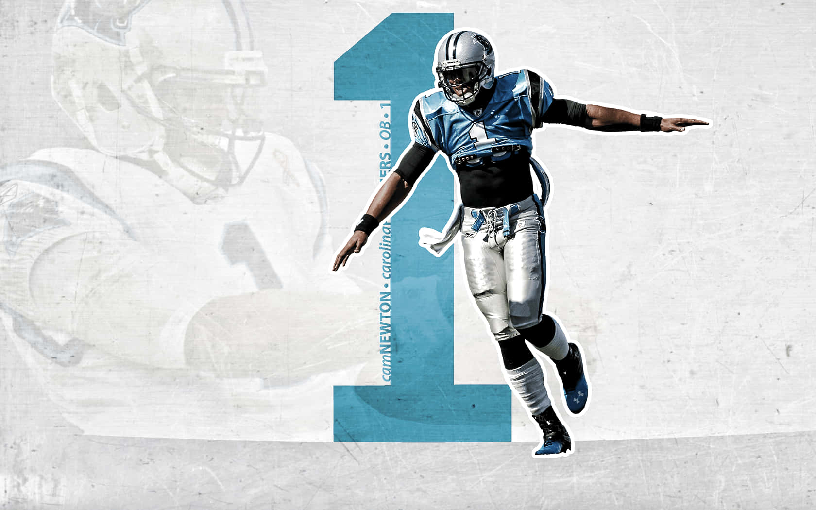 Cam Newton Number 1 Wallpaper