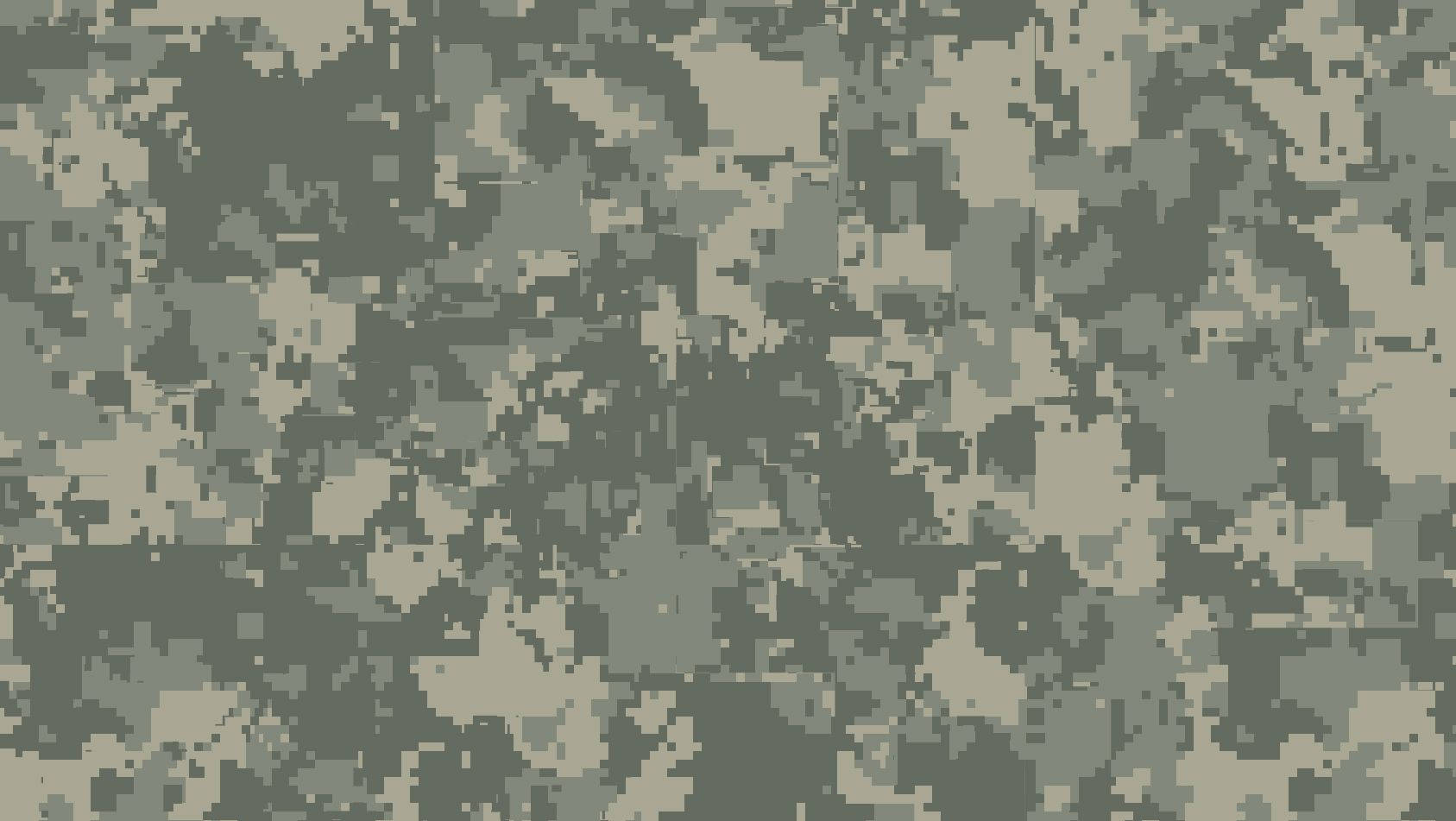 Camo Digital Desert Print Wallpaper