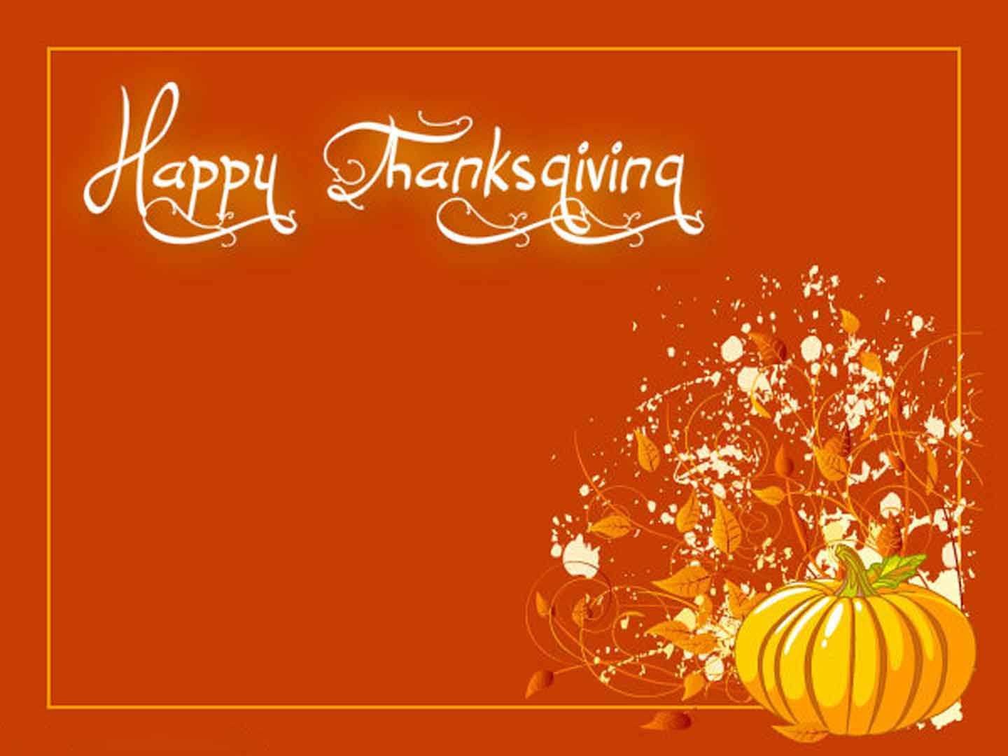 Canada Day Thanksgiving Greetings With Glowing Pumpkin Wallpaper