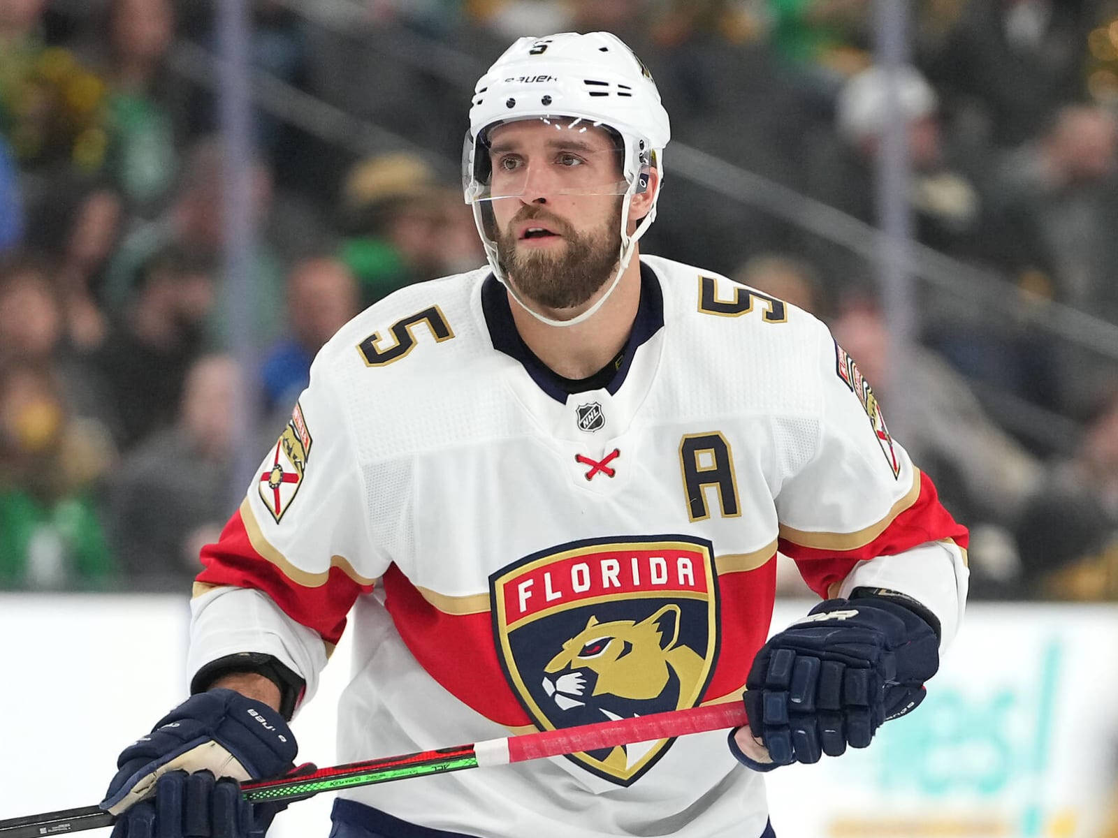 Canadian Professional Hockey Player Aaron Ekblad 2022 Photograph Wallpaper