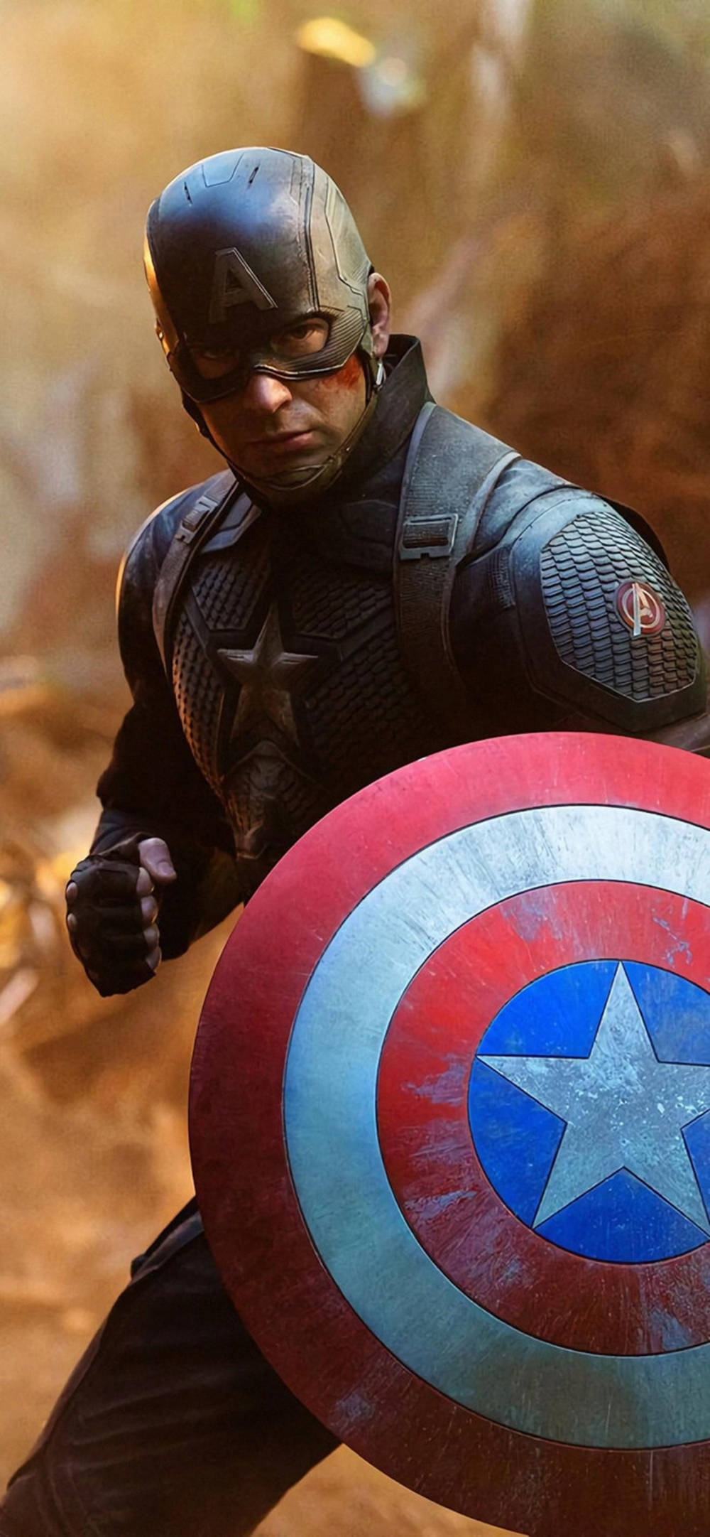 Captain America Shield Iphone Rusted Shield Wallpaper