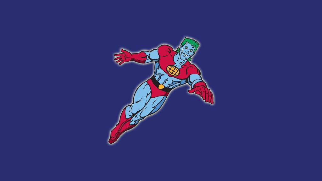 Captain Planet Blue Art Wallpaper