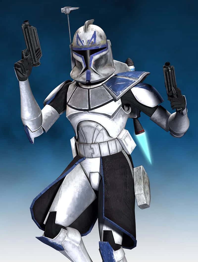 Captain Rex Blaster Pistols Wallpaper