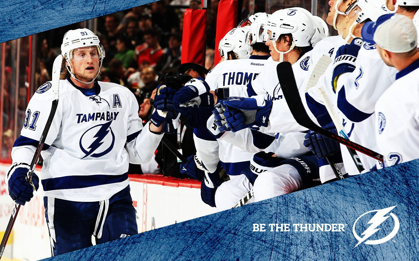 Captain Steven Stamkos Tampa Bay Lightning Thunder Wallpaper