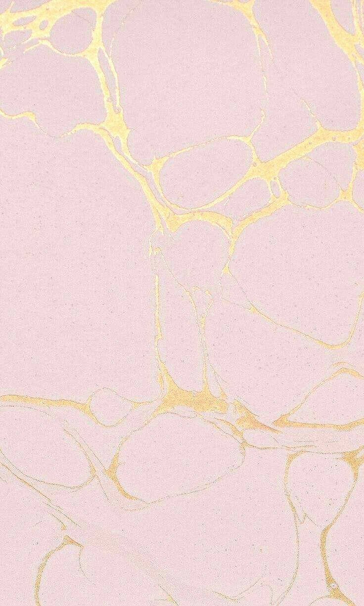 Caption: Luxurious Pink Marble With Golden Veins Wallpaper