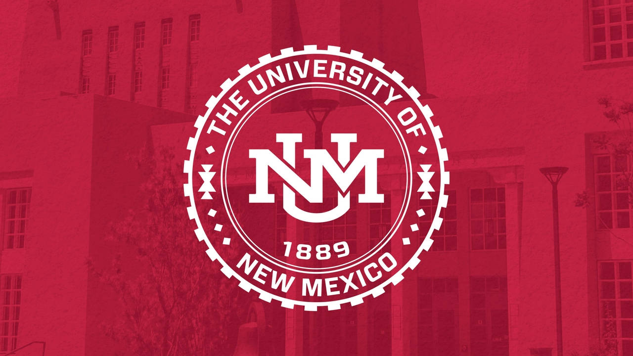 Caption: University Of New Mexico's Prestigious Seal Wallpaper