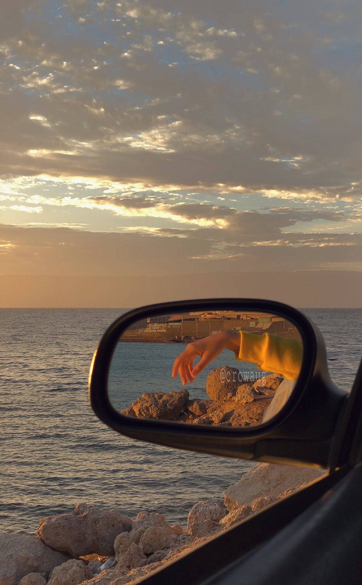 Car Mirror Travel Scenery Pinterest Aesthetic Wallpaper