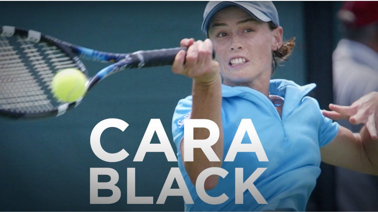 Cara Black In Action Wallpaper