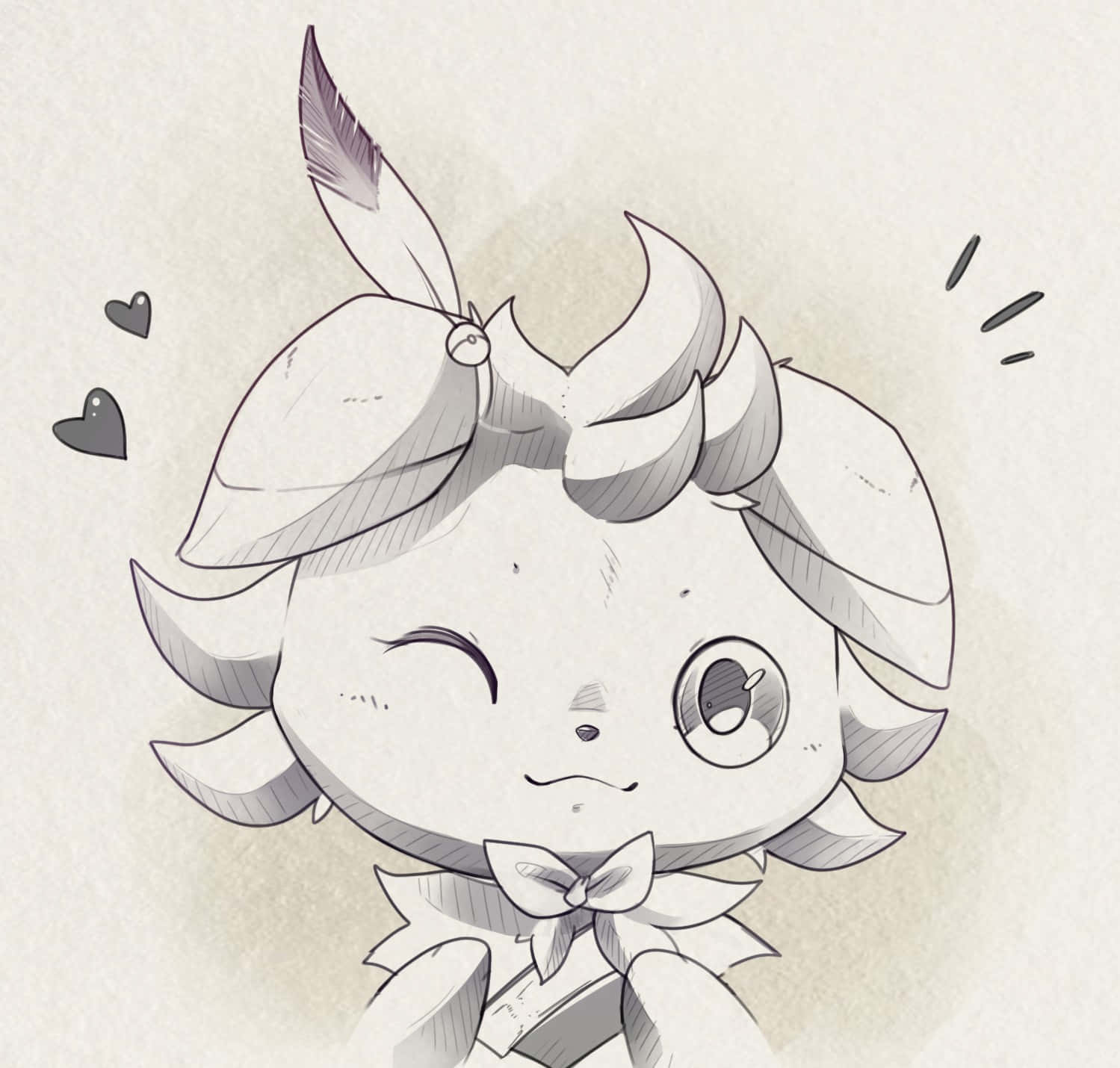 Caricature Of Espurr Wallpaper