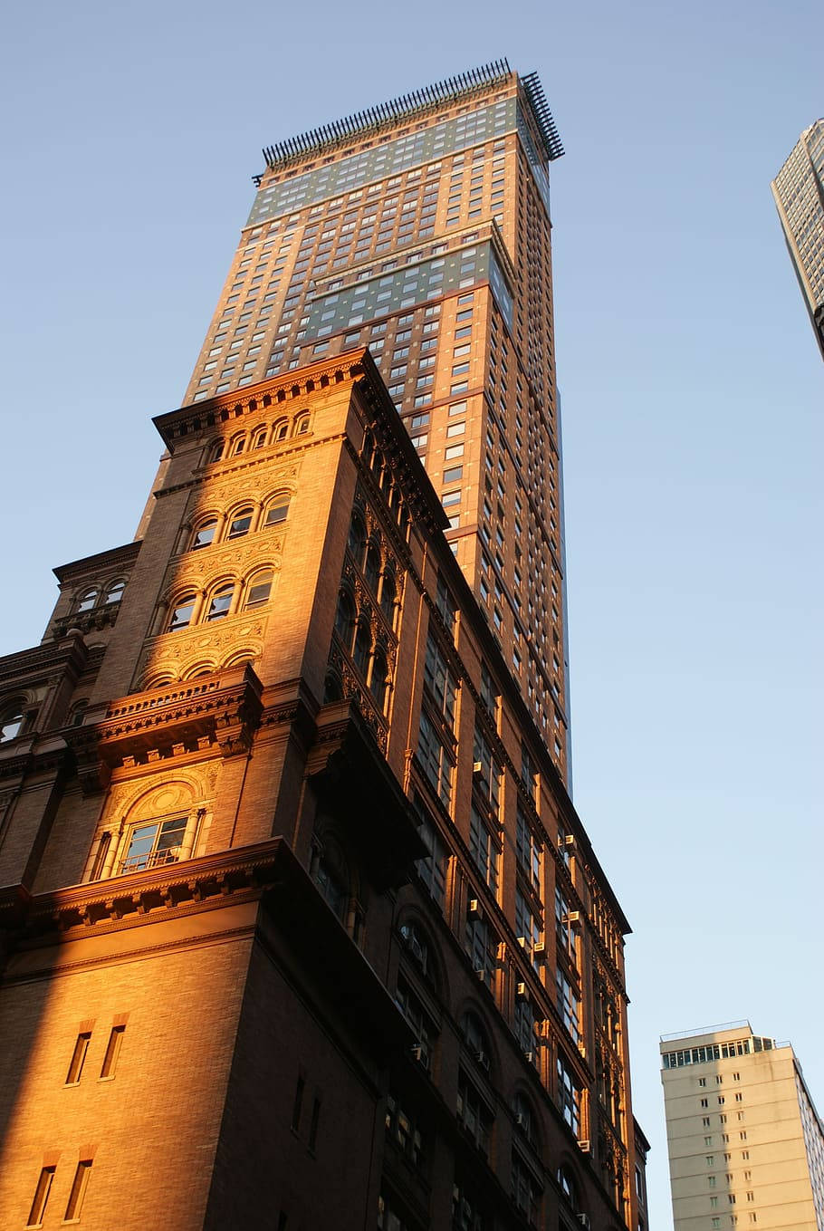 Carnegie Hall Building Clear Sky Wallpaper