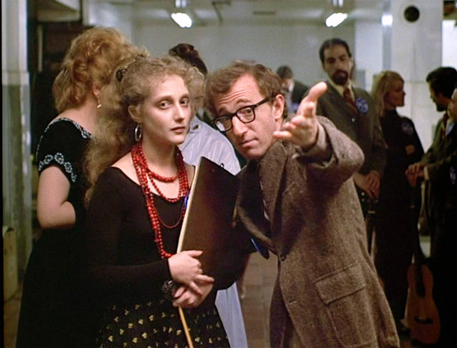 Carol Kane And Woody Allen Wallpaper