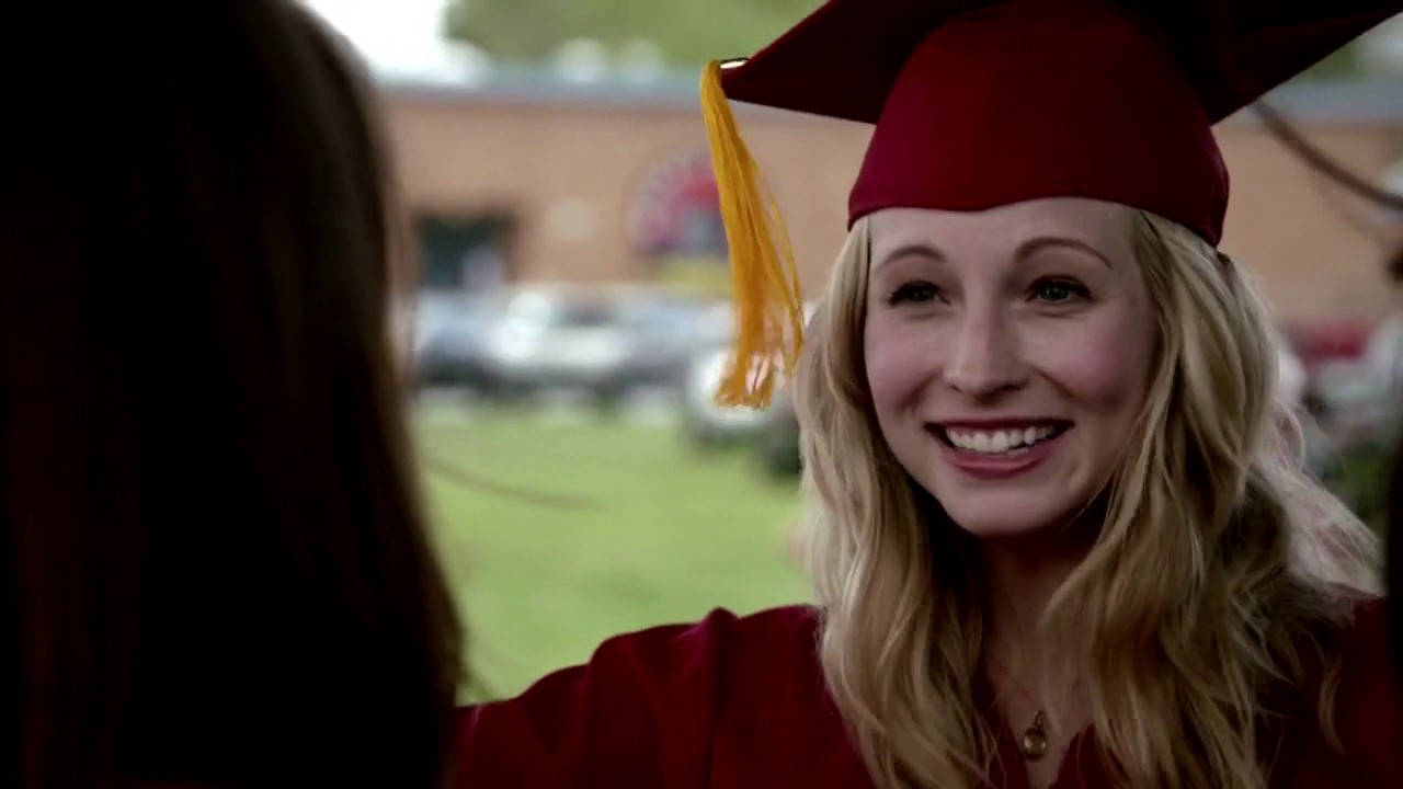 Caroline Forbes Graduation Wallpaper