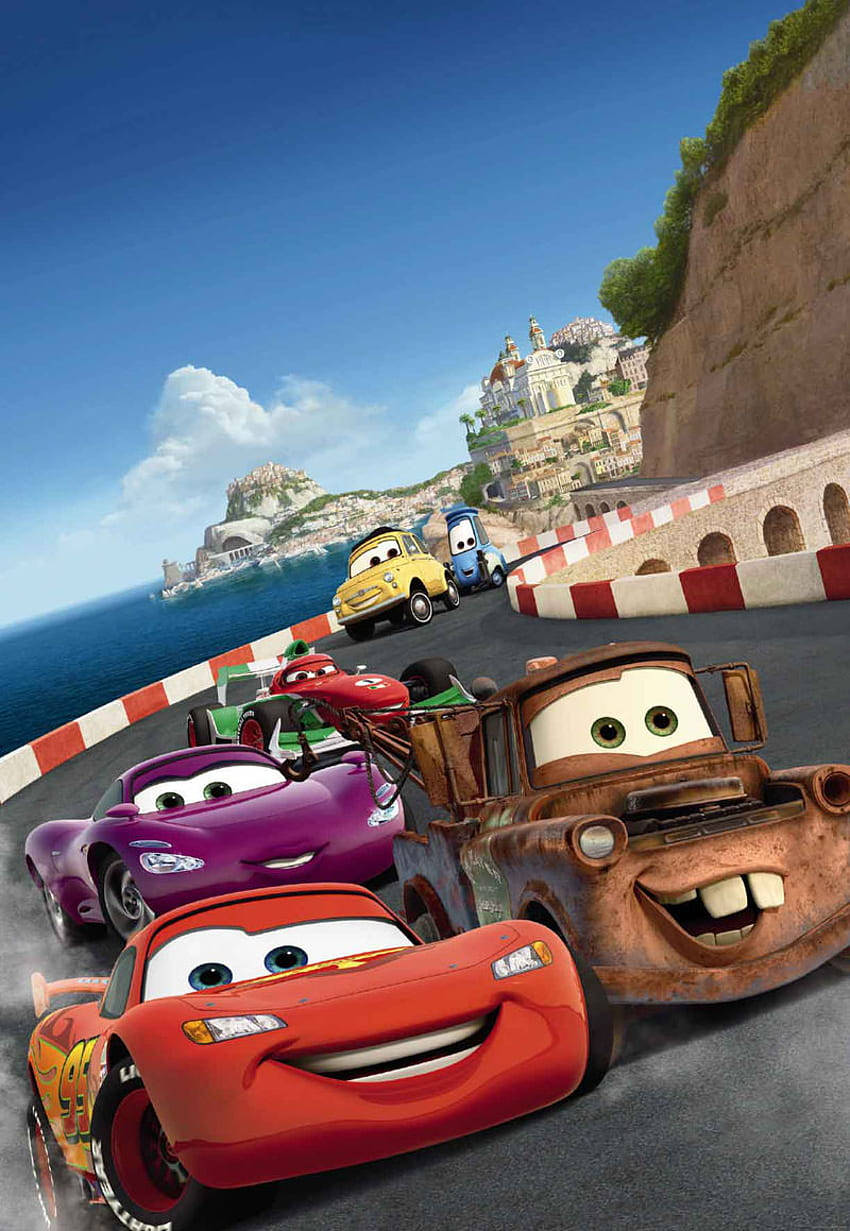 Cars Enjoying A Race Wallpaper