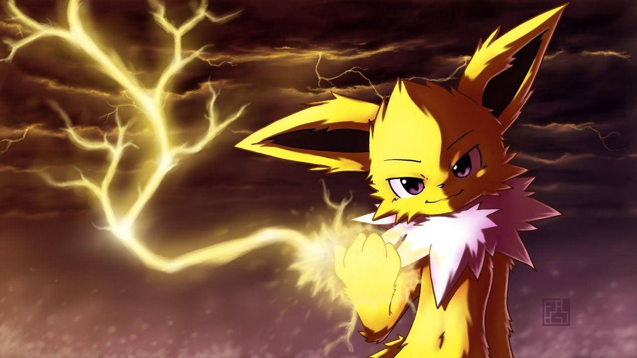 Cartoon Jolteon Wallpaper