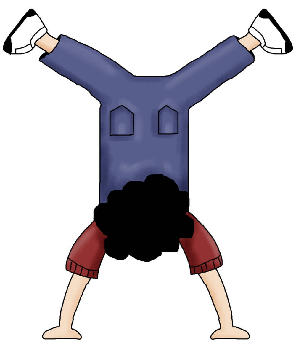 Cartwheel Tumbling Clip Art Wallpaper