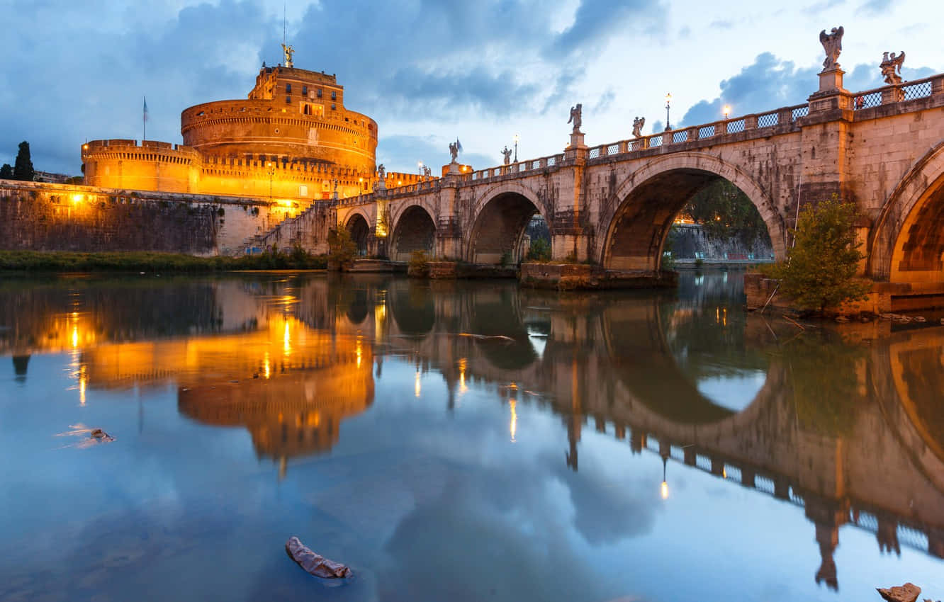 Castel Santangelo Mausoleum Wallpaper