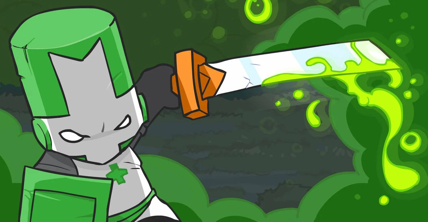 Castle Crashers Green Knight Wallpaper