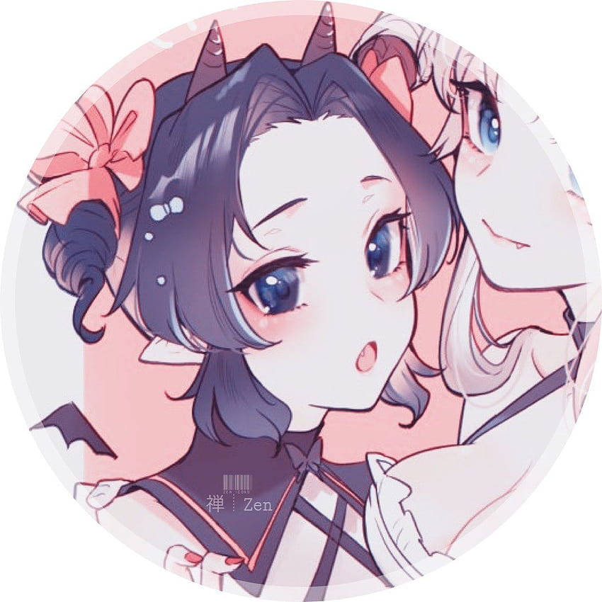 Cat Ears Matching Pfp For Friends Wallpaper